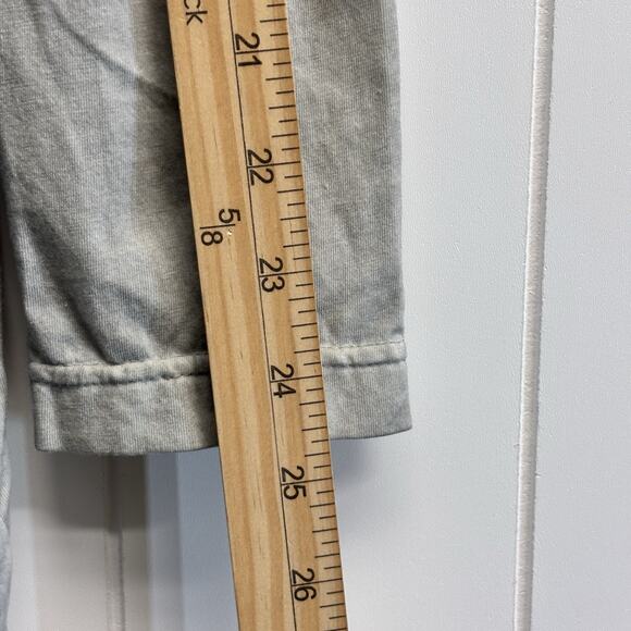 Simclan Distress Wash Jacket Women Large (40) Gray Boho Minimalist Artsy Unique - Picture 5 of 9